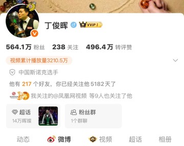 v体育v站入口-丁俊晖粉丝晒图证5182天关注历程|斯诺克|抱一抱|球迷_新浪体育_新浪新闻